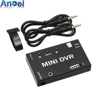 FPV Recorder Mini FPV DVR Module NTSC/PAL Switchable Built-in Battery Video Audio FPV Recorder for RC Models Racing FPV Drone