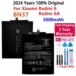 Original Replacement Battery For Xiaomi Mi Redmi6 Redmi 6 Redmi 6A Redrice 6 BN37 Genuine Phone Battery 3000mAh+Tools Kits