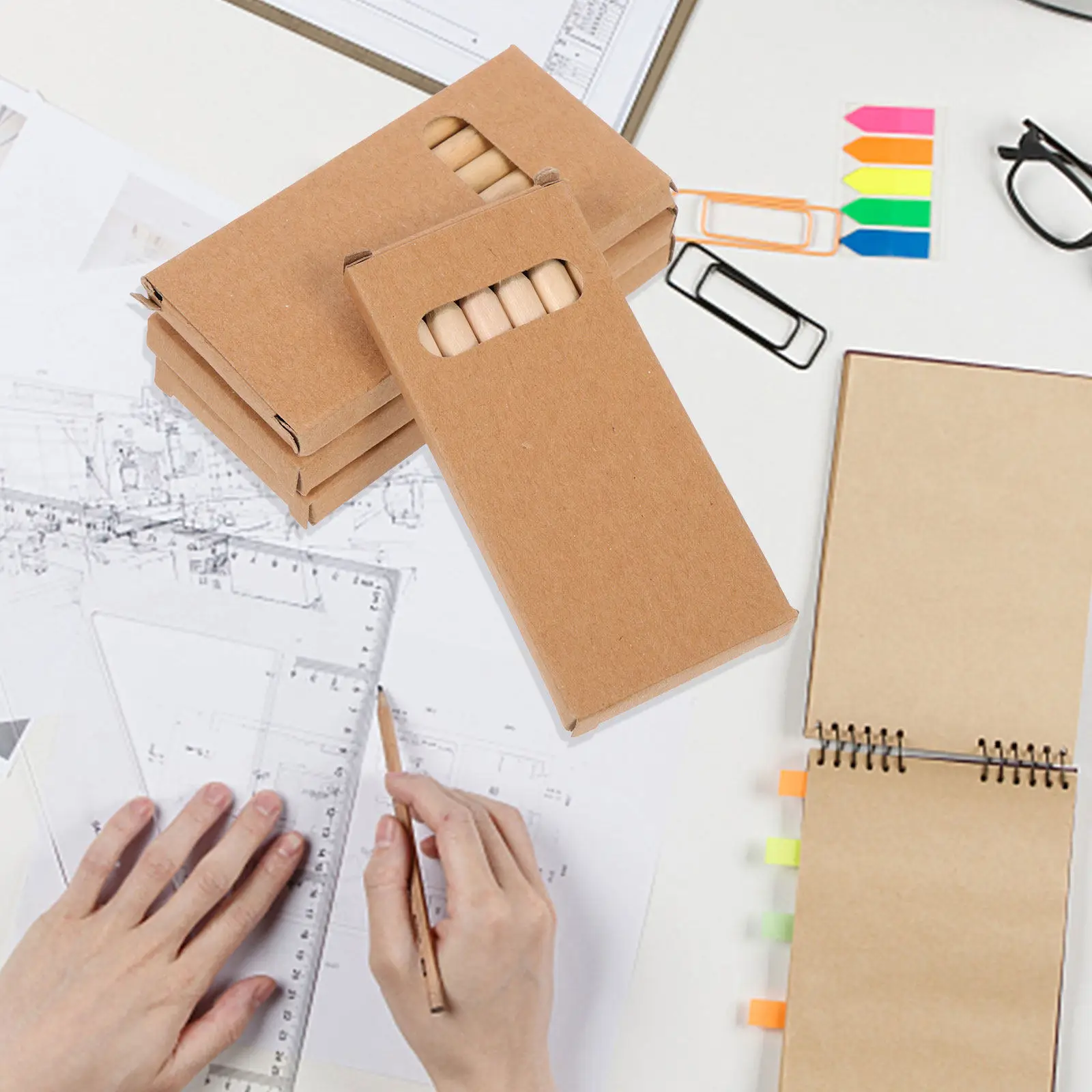 

4 коробки мини-карандашей разных цветов, 35 мм, товары для творчества, школьные принадлежности, для рисования, граффити, домашнего использования, профессиональные аксессуары для раскрашивания