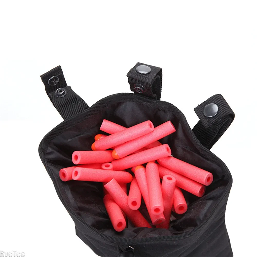 Dump Pouch,Tactical Mag Recovery Pouch,Drawstring Magazine Recycling Storage Pack,Outdoor Hunting Gear Waist Pack Utility