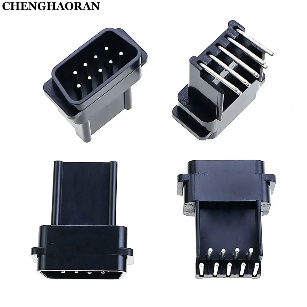 High Quality 90 Degree 9Pin Female Slot Connector Socket For Sega Mega Drive 2 MD2 Generation Game Console Repair Parts ﻿