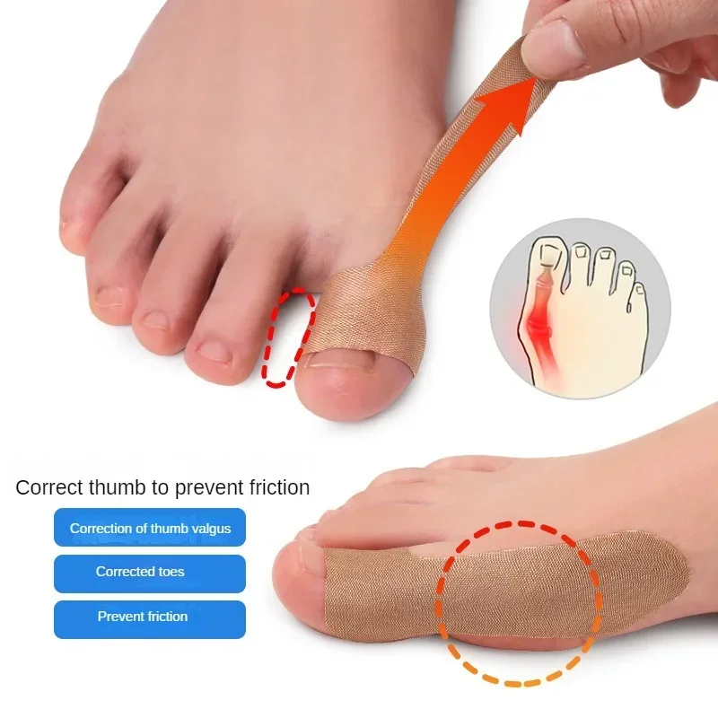 1Pcs Hand Wrist Tendon Sheath Patches for Thumb Finger Protector Brace Big Toe Hallux Valgus Corrector Orthotics Pain Relief