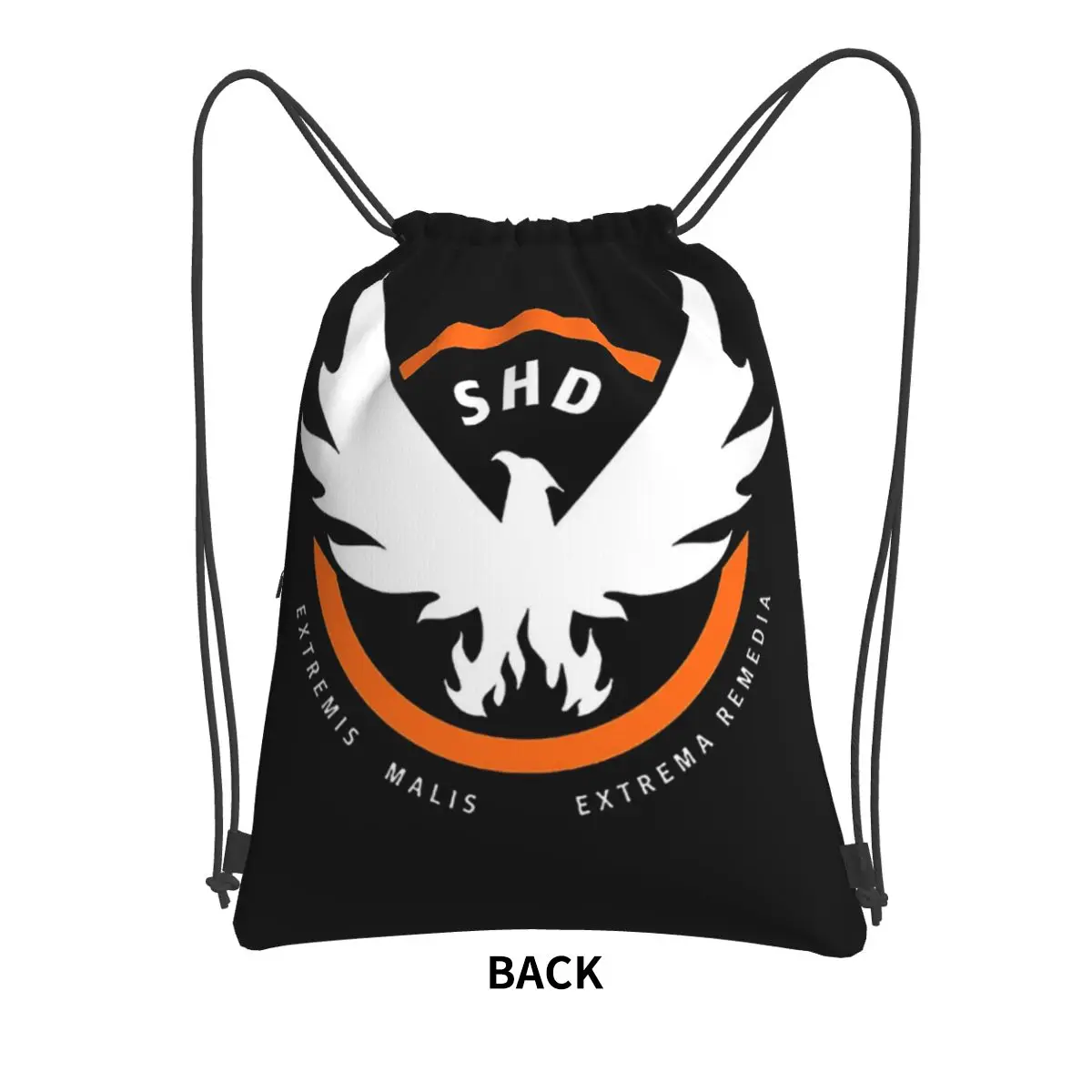Game Tom Clancys The Division SHD Seal Backpacks Casual Drawstring Bundle Pocket Sports Bag Book Bags for Travel Students