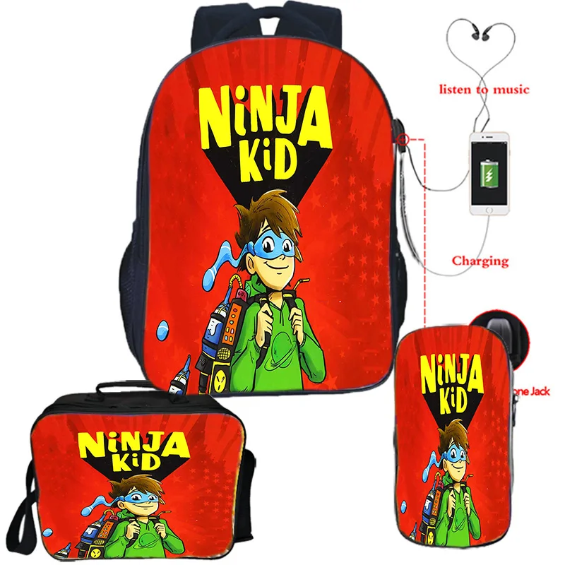 boys-girls-mochila-ninja-kidz-school-usb-book-bag-ninja-kidz-backpack-shoulder-bag-pencil-case-3pcs-set-school-bags-best-gift