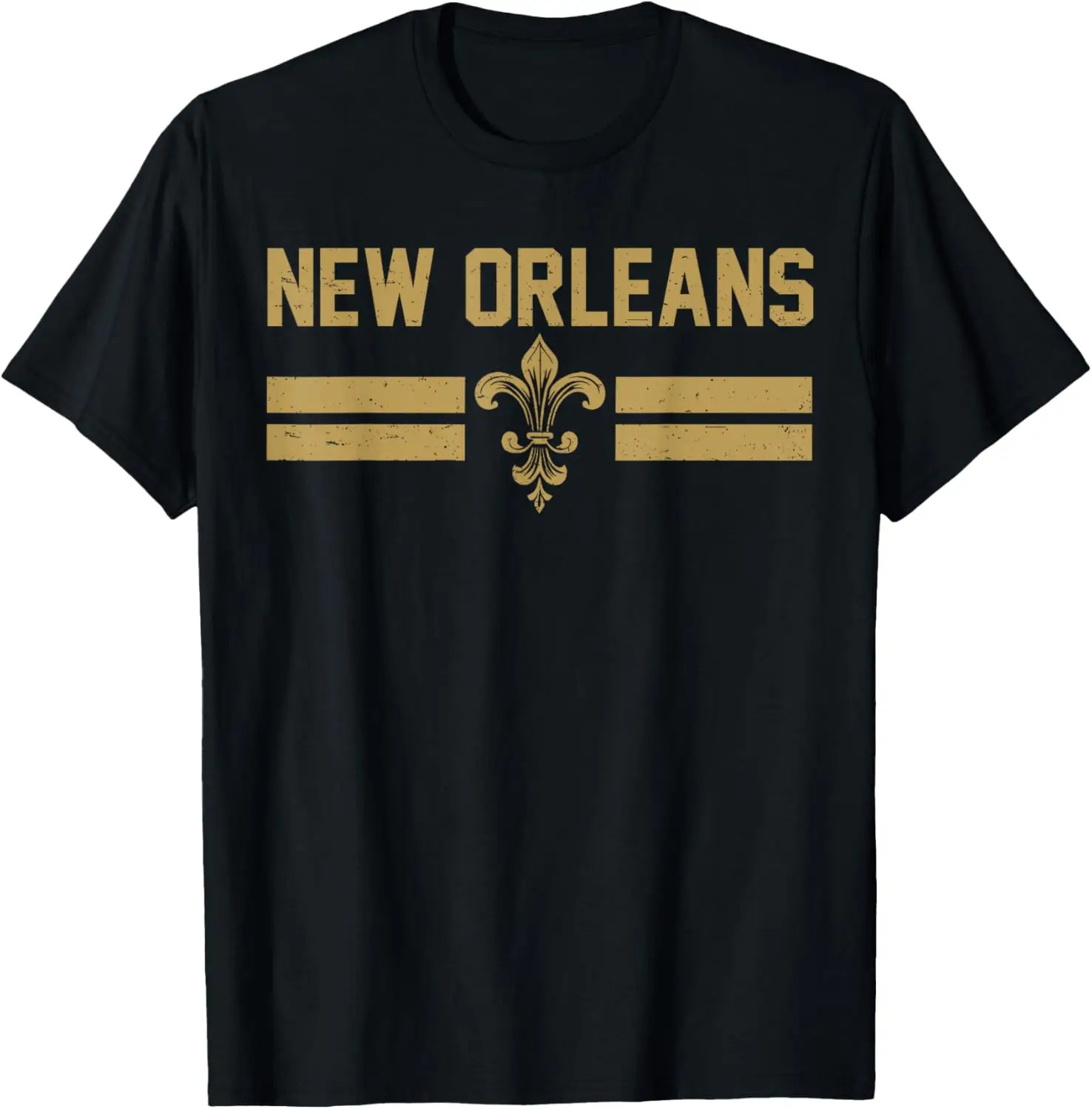 

New Orleans Fleur-de-lis Fleur-de-Lys Lily Icon Mardi Gras T-Shirt