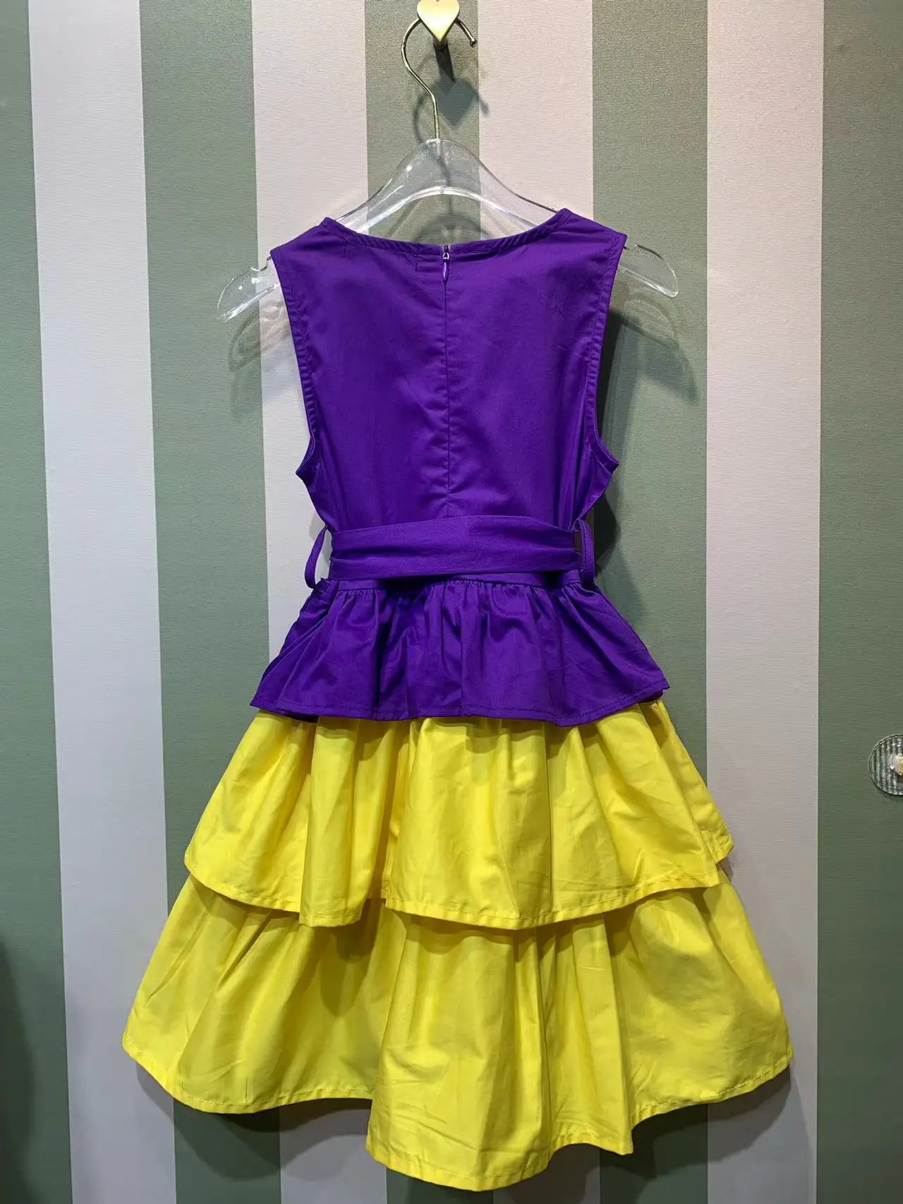 Luxury Girls Summer Dress Fashion Cute Kids Princess Skirt Sleeveless Designer Evening Dress Party Prom Gift Children Clothes