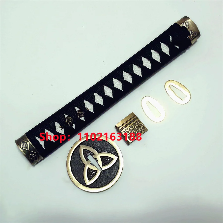 Exquisite Handle Tsuka Alloy Handguard Tsuba Guard Fuchi Kashria Menuki Habaki Seppa For Japanese Samurai Katana Sword Fittings