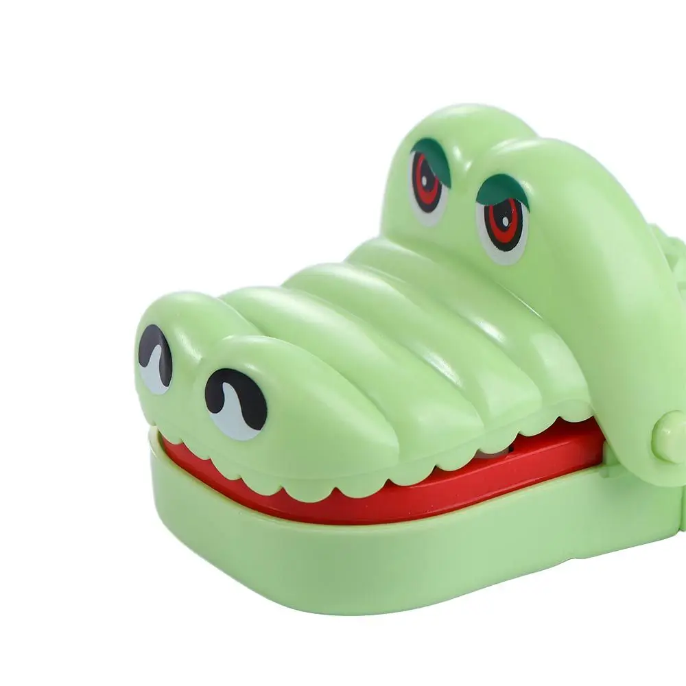 Gift Practical  Novelty  Biting Hand Alligator Dentist Mini Crocodile Mouth Crocodile  Bite Finger Game Gags