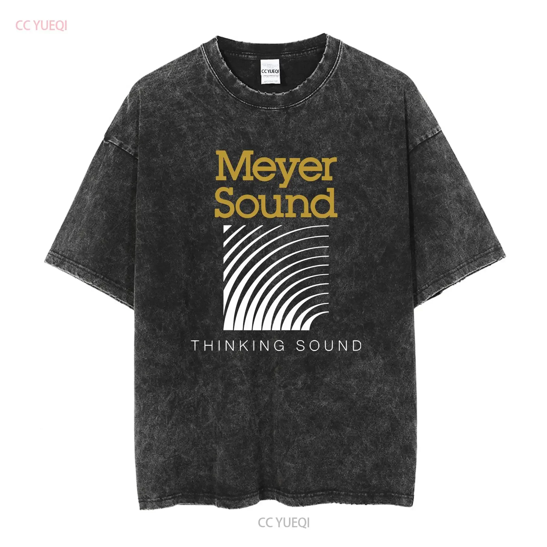 Meyer Sound American Loudspeakers Multichannel Audio Logo T Shirt Size S 5XL long or short sleeves vintage Washed Unisex