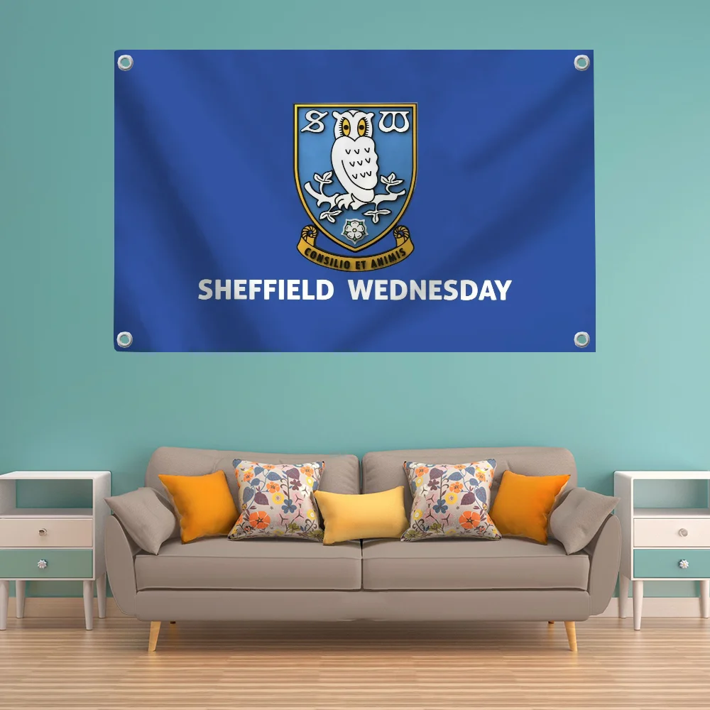 Wall Flag Pride Flag Flag to Hang Flags for Rooms Banner S-sheffield Wednesday Fc Outdoor Decor Room Aesthetic Flags and Banners