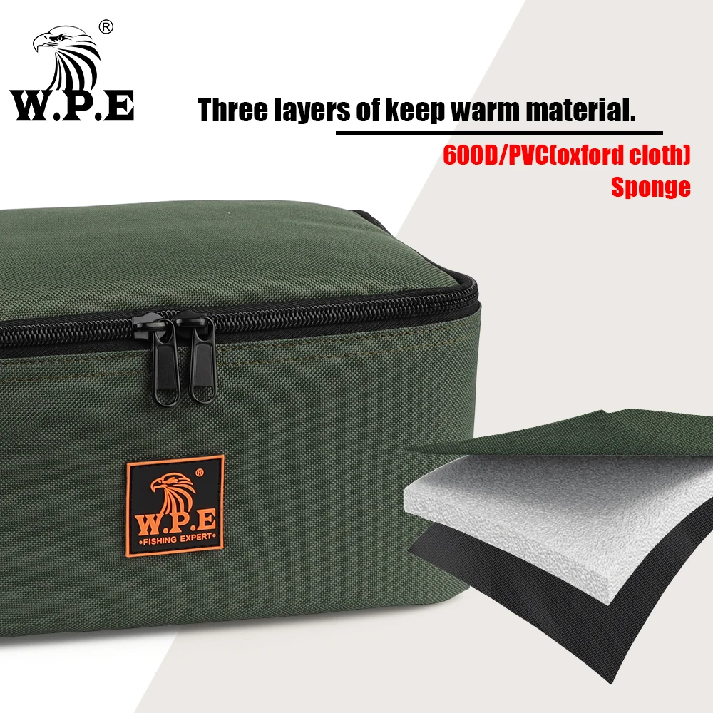 W.P.E 1pcs Carp Fishing Bag Multi-Purpose Oxford Cloth 4 in 1 Fishing Tackle Lure Line Bag Waterproof Fishing Accessories Pesca