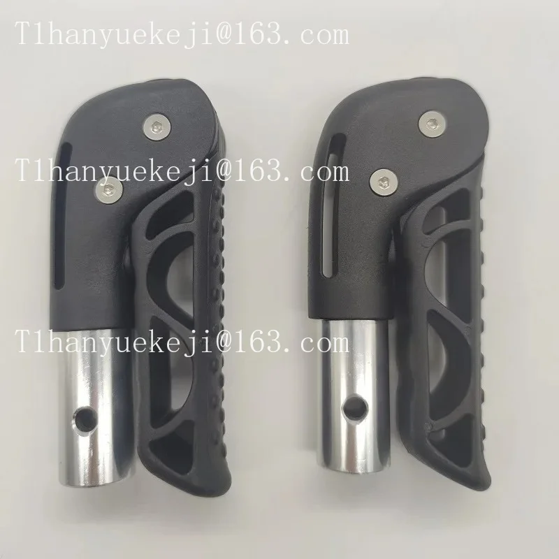 Universal sports wheelchair 21MM diameter foldable push handle, wheelchair handle accessories 1pair