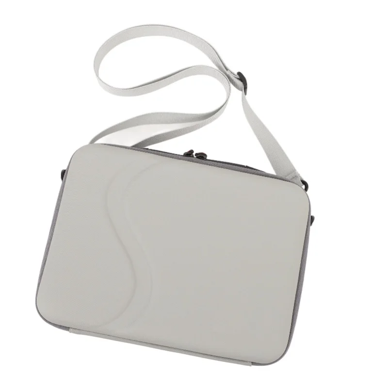 กระเป๋าใส่โดรนกันน้ำกันกระแทกหนัง PU ดูดซับแรงกระแทกซิปคู่กระเป๋าเก็บโดรนพร้อมสายสะพายสำหรับมินิ 4K