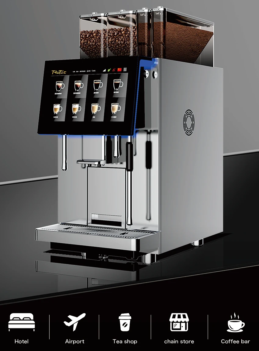 Large Coffee Machine, Professional Coffee Machine, Shop Coffee Machine