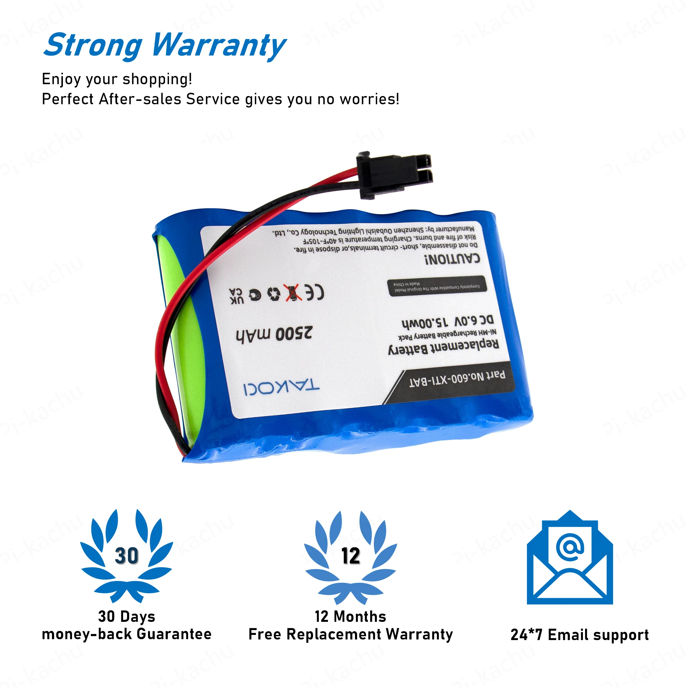 Replacement Battery for G E  Interlogix Simon XTi wireless , Simon Xti, Simon XTi Control Panel 600-XTI-BAT 6.0V/mA