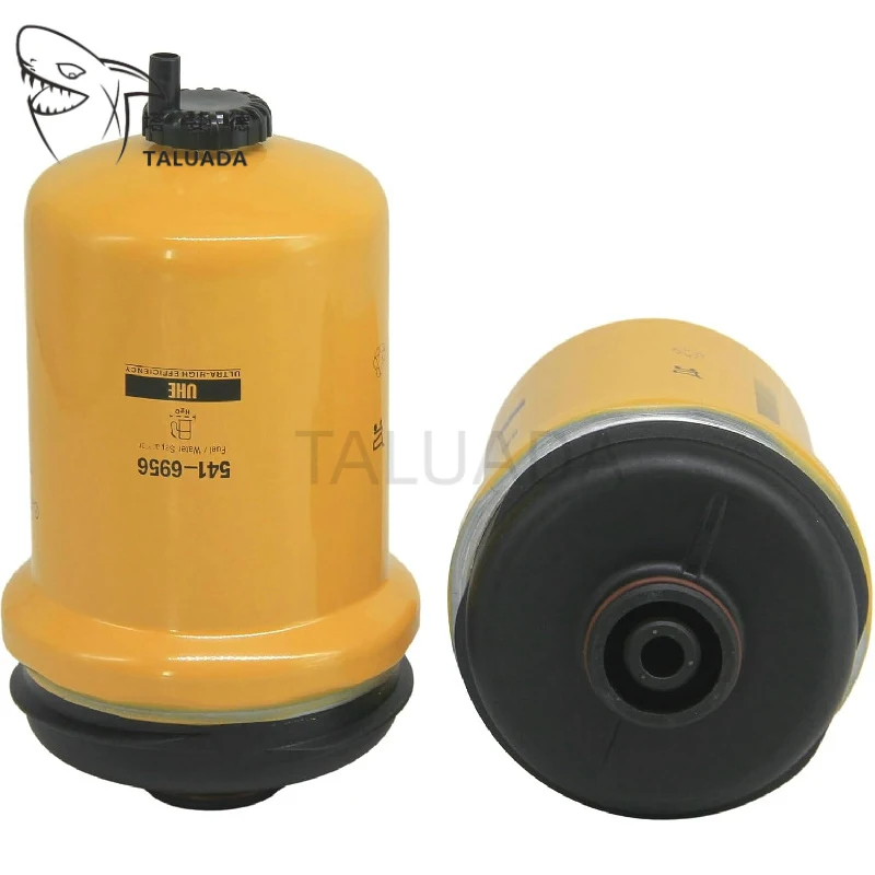 Filtro de Combustible 541-6956 para Excavadoras 259D, 232D3, 226D, 236D, 239D, 242D, 246D, 257D, 277D, 279D, 289D, 299D, 906K, 306, 308, 309