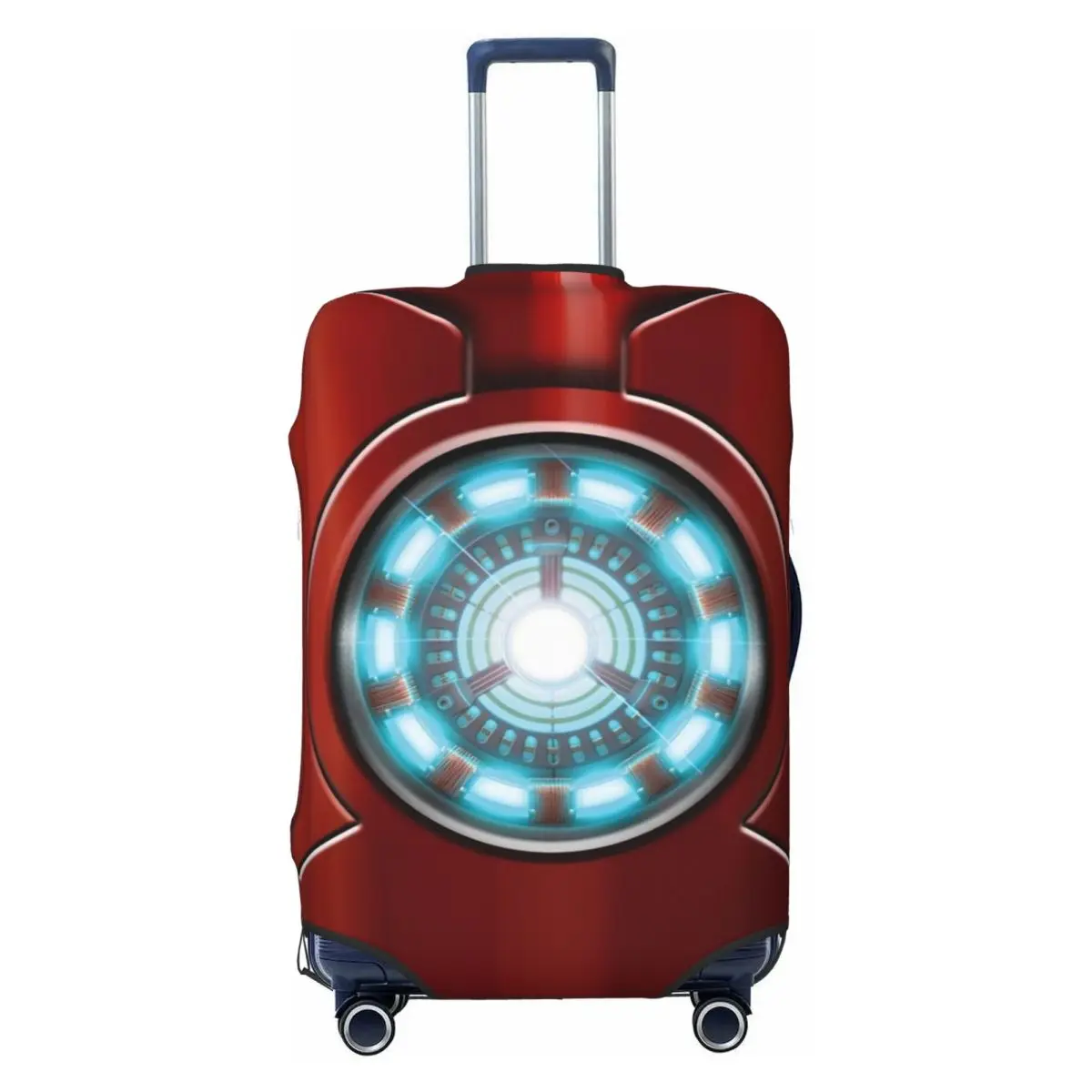 Iron Man Suitcase Cover Anime Manga Business Vacation Strectch Luggage Supplies Protection