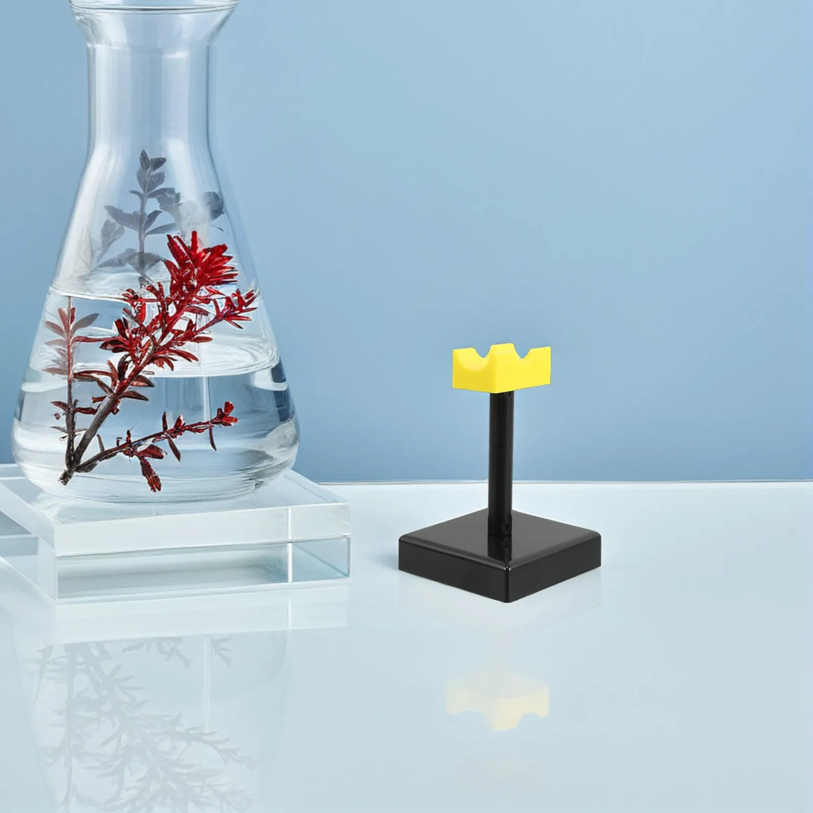 2pcs Experiment Rotating Stand Friction Electrification Platform Magnetic Test Turntable Physics Lab Equipment Science Class