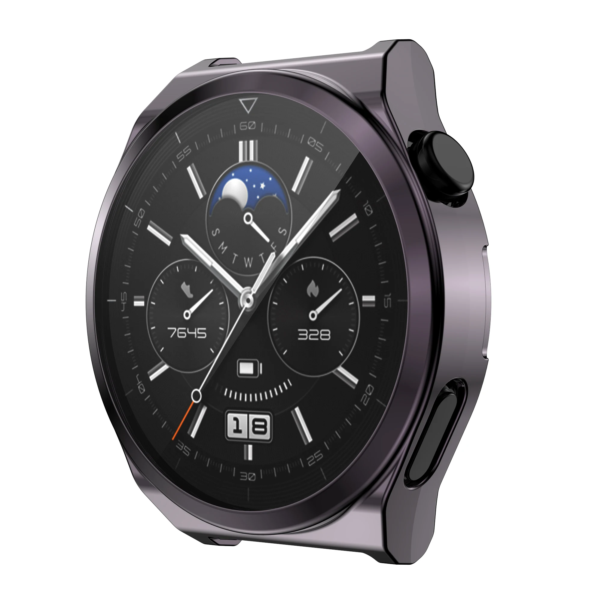 Coque de protection TPU souple plaquée pour Huawei Watch GT 3 Pro, 43mm 46mm, pour montre connectée GT3 Pro