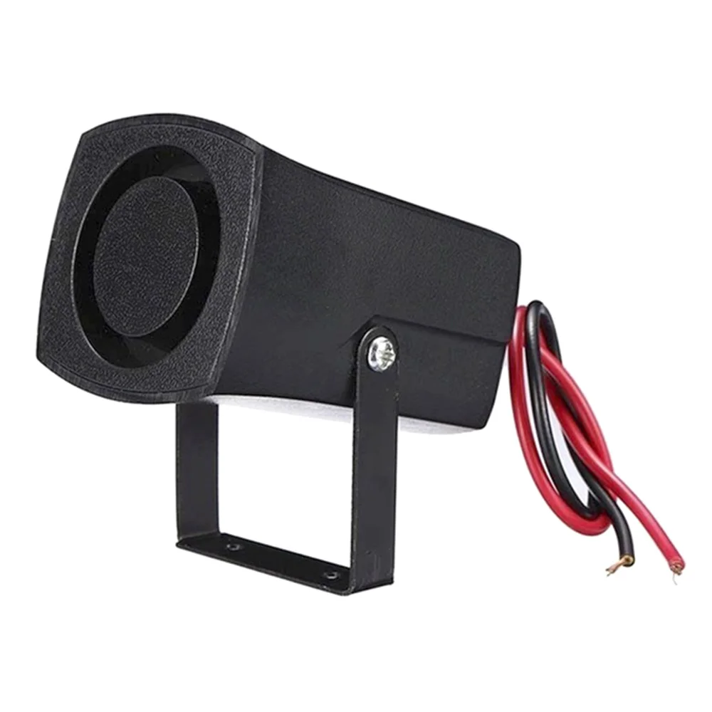 12-24V Car Reversing Sound Horn Loud Warning Car Buzzer Alarm 6 Tones Siren Beeper Buzzer for Motorcycle Car Truck