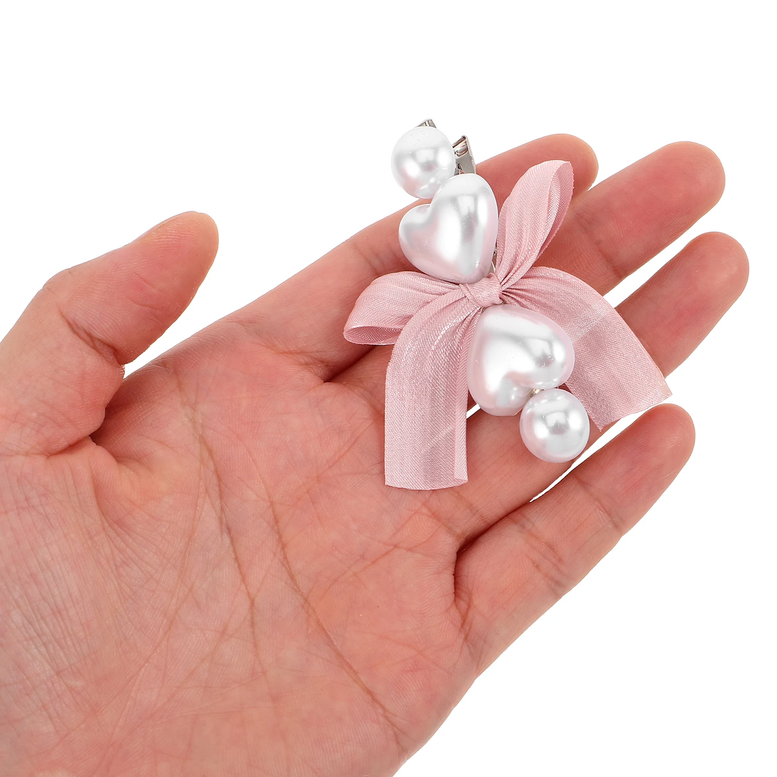 

6pcs Bow Hairpins Women Cute Bride Accessories Elegant Bows Claw Clips for Thick Hair Styling Slide Clips Girl Hair Accessories