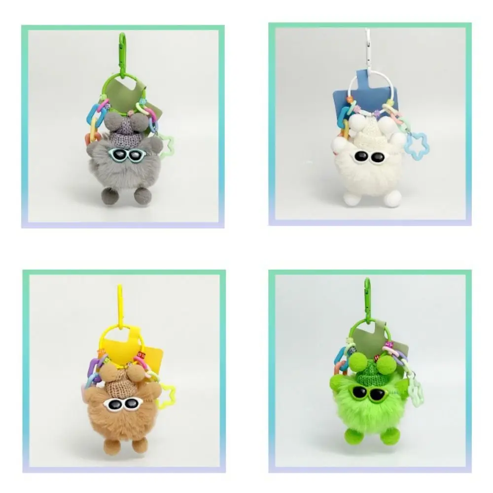 Süße Geschenke Liebhaber Elf Rex Kaninchen Haar Mode Diy Paare Schlüsselanhänger Kawaii Telefon Lanyard