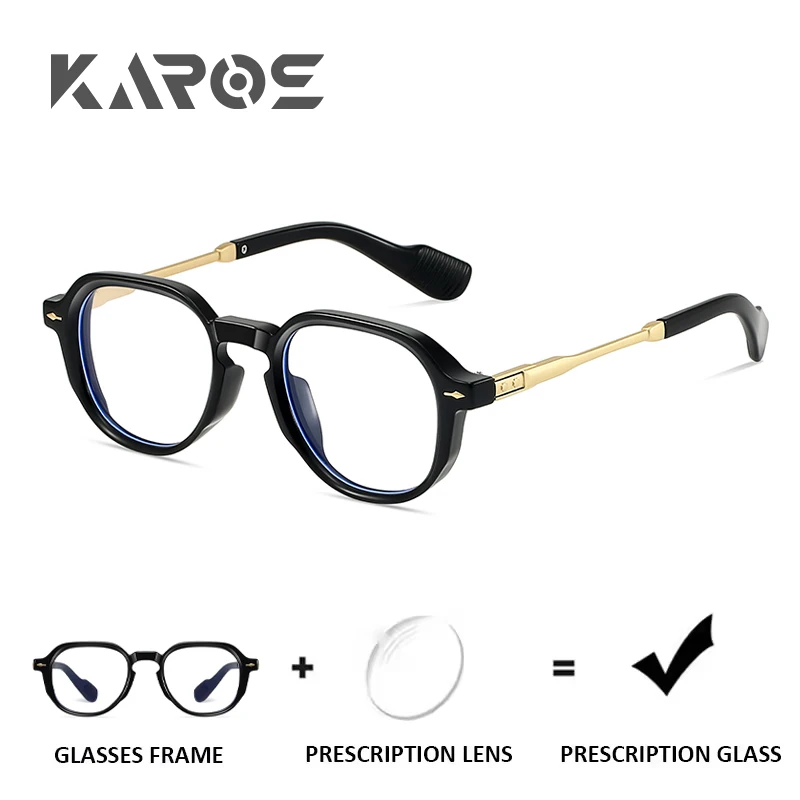 

Karos Prescription Glasses Unisex Anti-Blue Light Myopia Glasses Photochromic Glasses Hyperopia Glasses Fashion Optical Glasses