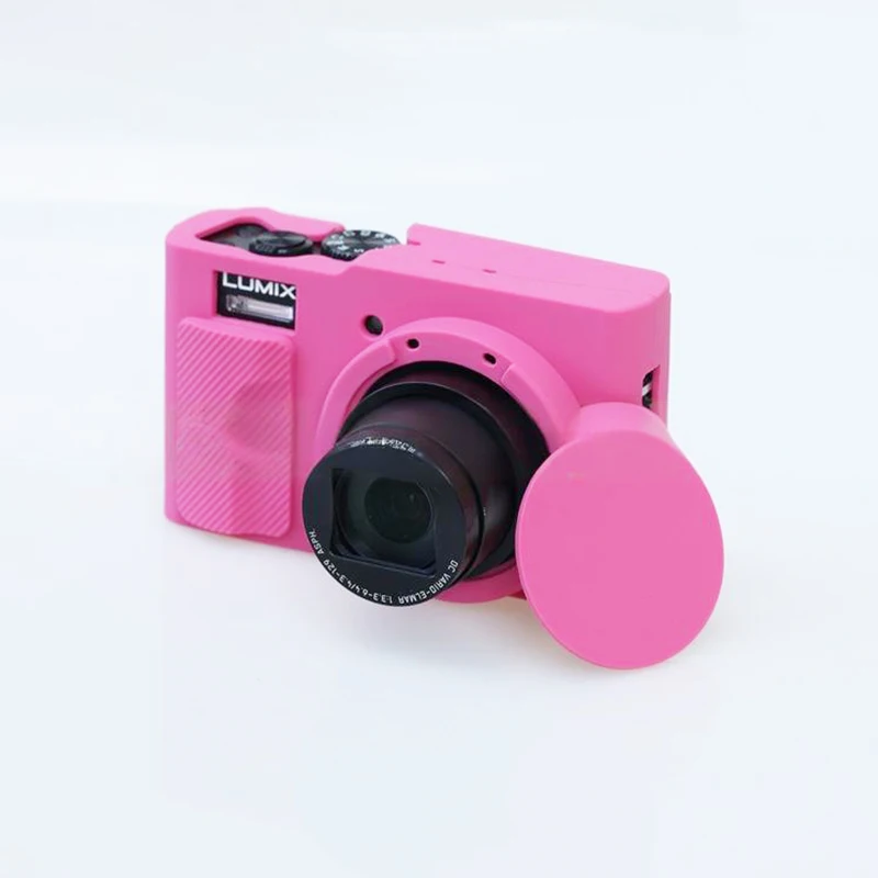 Lumix ZS99 TZ99 حقيبة كاميرا لينة سيليكون واقية لباناسونيك لوميكس DC-TZ99 DC-ZS99 كاميرات مع غطاء حامي العدسة #3