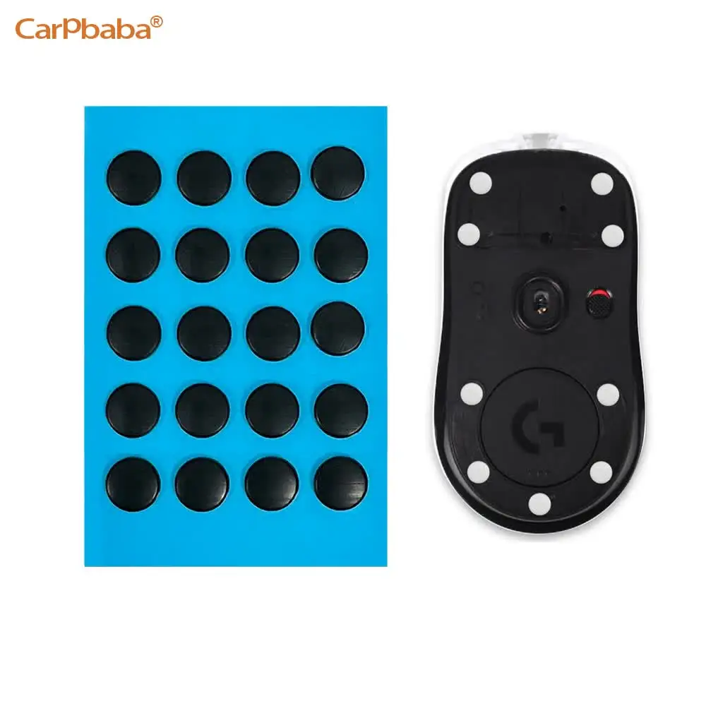 Tiger Foot Sticker DIY Small Dots Foot Pad Arc Edge 6MM 7MM Esports Universal Mouse Foot Pads