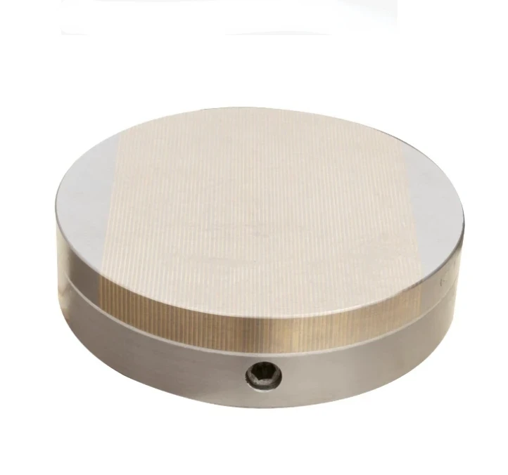 Fine mesh round suction cups for internal and external circular grinding magnetic table lathe grinder precision disk