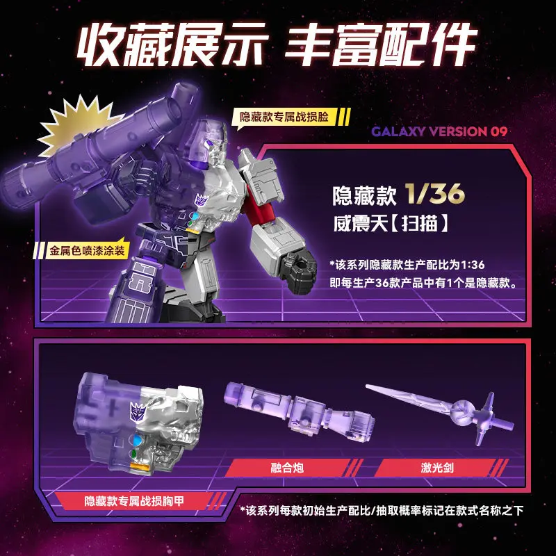 Picture 7: BLOKEES Transformers Galaxy 9 Splicing toys Robot toy G1 Megatron Jetfire Unicron Arcee Springer Action Figures Assembled Model