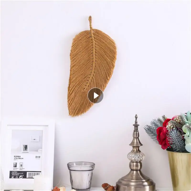 Cotton Thread Wall Decoration Not Afraid Of Wear And Tear Comfortable Touch Cotton Thread Tapestry Background Wall Decoration