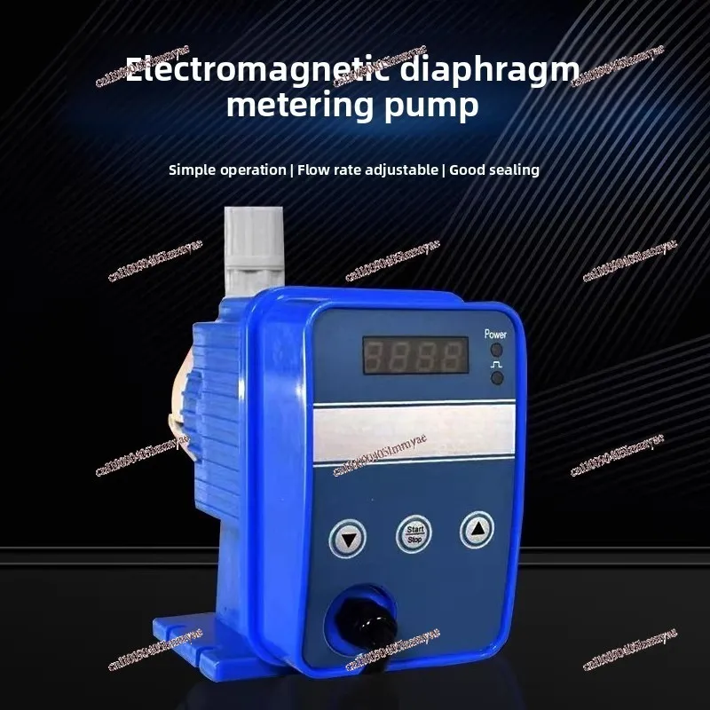 Dosing Metering Pump Electromagnetic Diaphragm Automatic Dosing Water Treatment Pump Flow Adjustable Pump