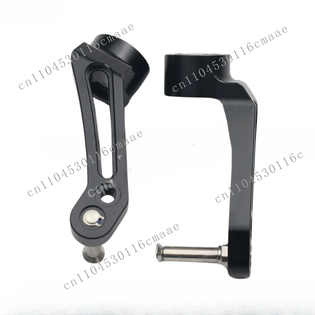 

4 Inch 5 Inch Wheel Use Aluminum Wheelchair Front Fork with Titanium Alloy Axle 1 Pair