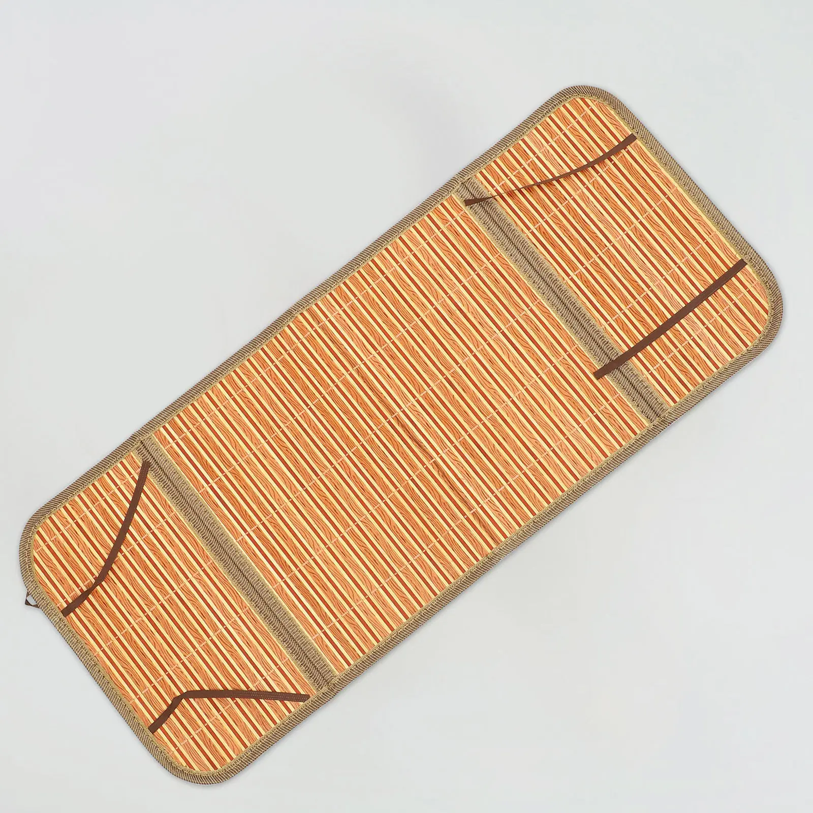 

Cooling Mat for Baby Stroller Bamboo Rattan Blend Double Sided Surface Smooth Skin Friendly Easy Install Remove Summer Cooling