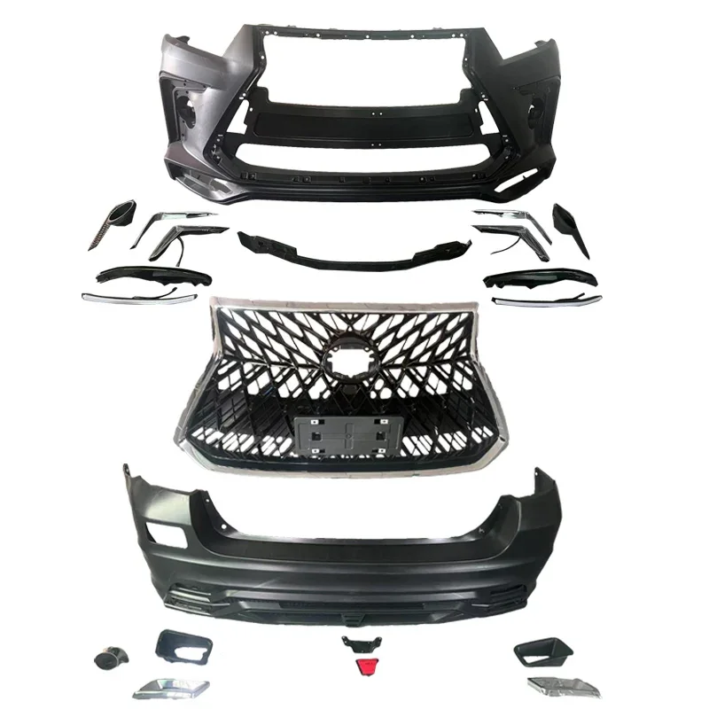 

PP Body Kits for High lander 2012 2013 2014 Front and Rear Bumper Upgrade Lexus Facelift