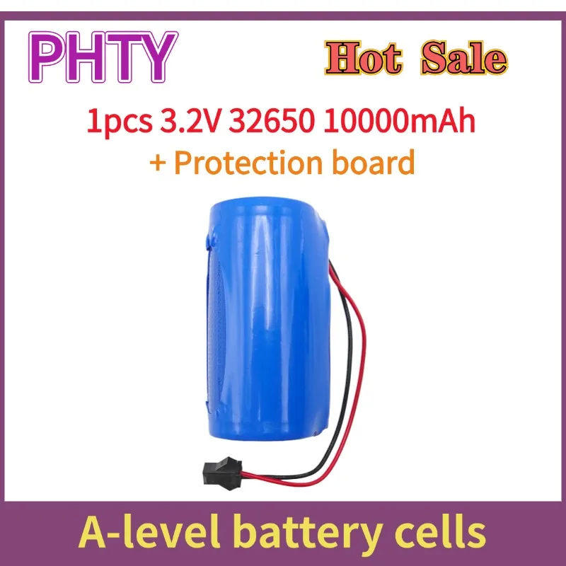 

2025 New Solar Lamp Battery 3.2V Large Capacity Lithium Battery Solar Street Lamp Floodlight Battery With Protection Panel