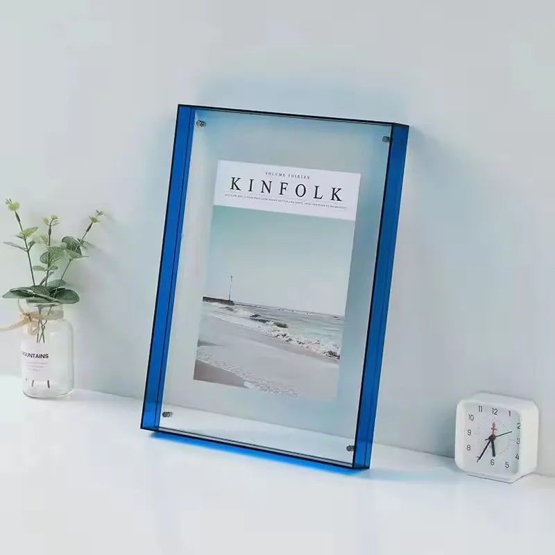 Enorm Groot Formaat Gekleurd Acryl Frame Diy Poster Muur Gemonteerd Groot Formaat Fotolijst Schilderij Hal Slaapkamer Muur Woonkamer Vergroot
