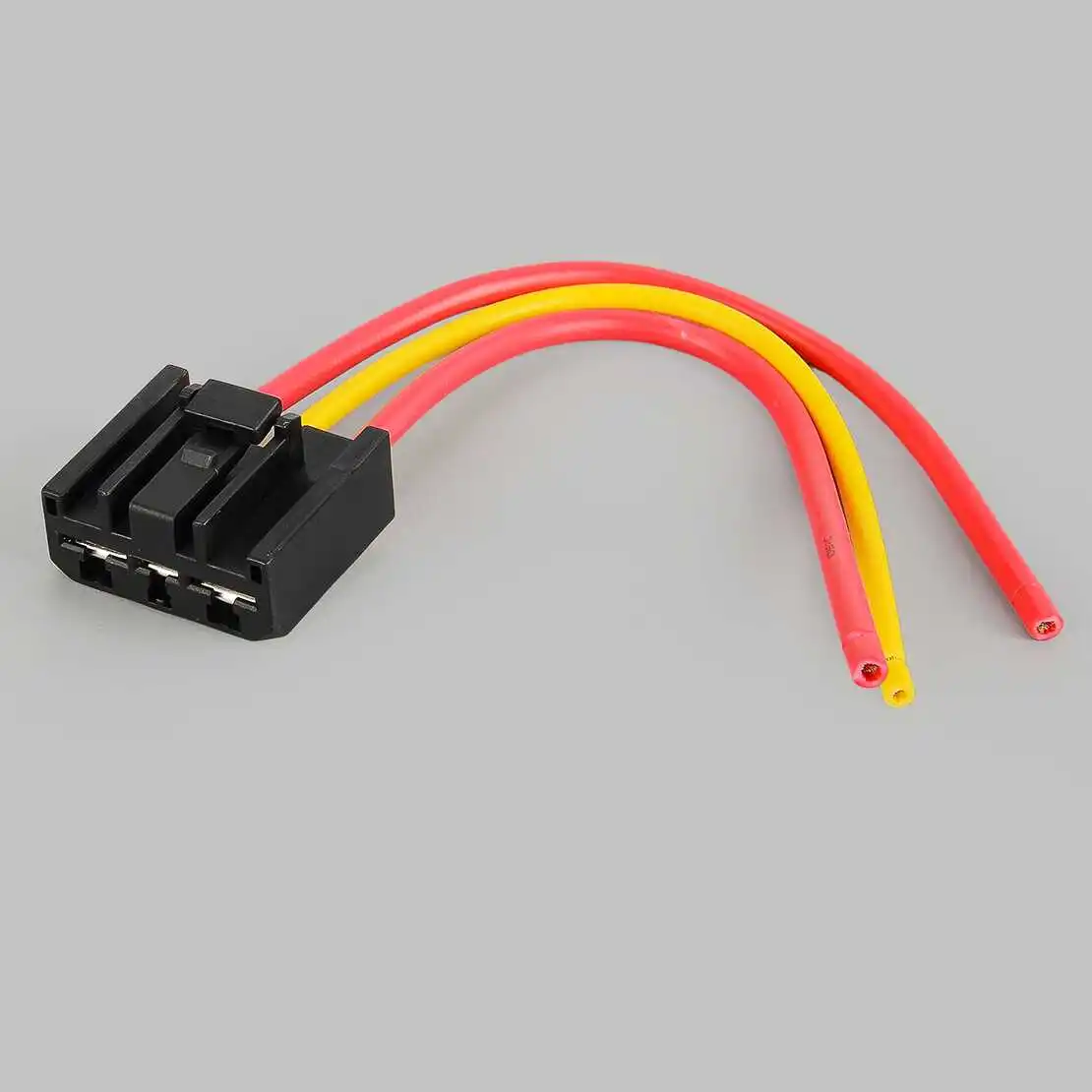 

3-Pin AC Front Blower Motor Connector Pigtail Plug Harness Socket Wiring fit for Jeep Wrangler JK 2018 2017 2016 2015 2014