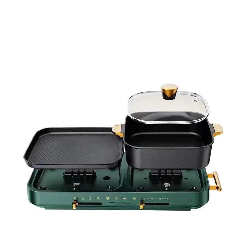 Household split removable and washable multi-functional hot pot