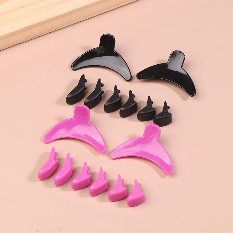 1Pairs 3Sizes Silicone Eyelash Perm Pads Anti-fall Off Lash Lift Rods Shield Reusable Anti-Slip 3D Lashes Curler Applicator