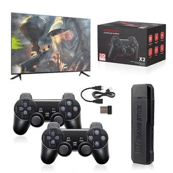HD 레트로 비디오 게임 콘솔 무선 컨트롤러 TV 50 에뮬레이터, PS1, N64, DC 256G, 128G, 64G, X2 Plus GD10 Pro, 4K 게임 스틱, 3D Best5 HD 레트로 비디오 게임 콘솔 무선 컨트롤러 TV 50 에뮬레이터, PS1, N64, DC 256G, 128G, 64G, X2 Plus GD10 Pro, 4K 게임 스틱, 3D Best5