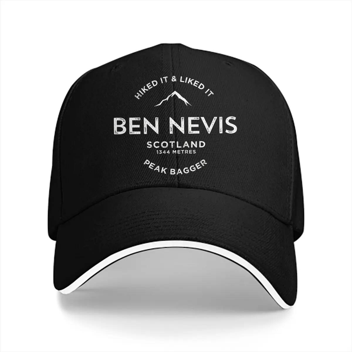 Summer Cap Sun Visor Ben Nevis Peak Bagging Hip Hop Caps Mountain Climber Cowboy Hat Peaked Hats