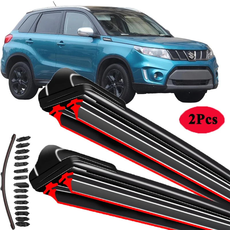 

For Suzuki Grand Vitara MK2 MK3 MK4 1998-2024 Car Windshield Wiper Blade Front Windscreen Windshield Brushes Accessories Window