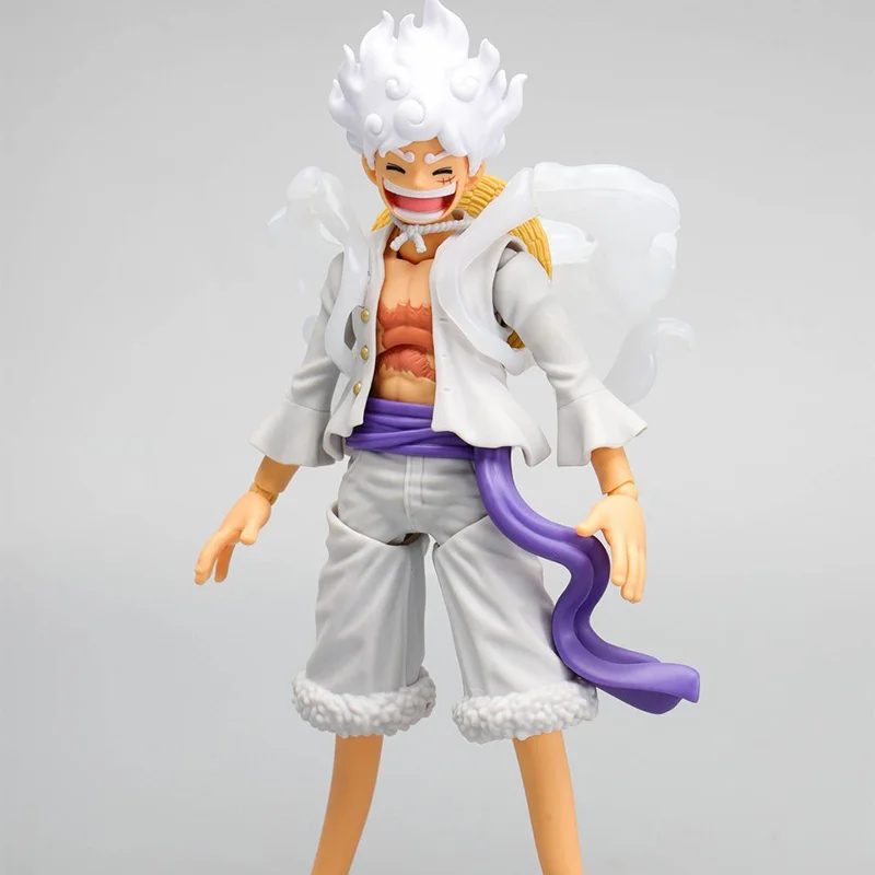 متوفر في المخزون بانداي S.H.Figuarts SHF قطعة واحدة MONKEY.D.LUFFY GEAR5 أطقم منمذجة شخصيات الحركة لعبة مجسمة هدية للأطفال #3