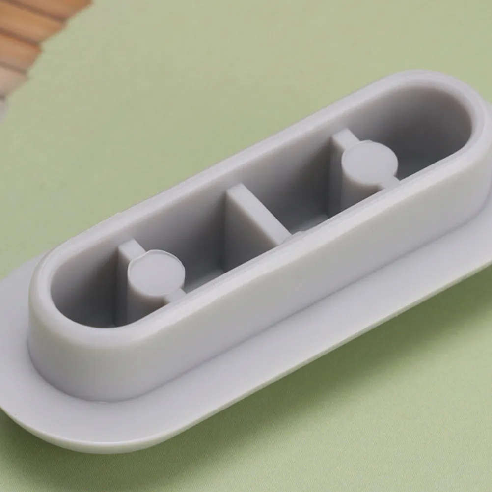 4Pcs Toilet Seat Bumper Heavy Duty Plastic Buffer Pad Antislip Gasket for Toilet Seat Protection Shock Absorption Easy