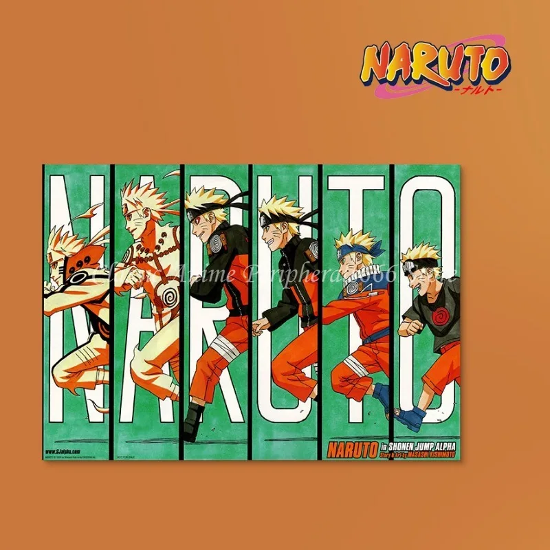 Naruto Naruto japanisches Anime-Poster, Schlafsaal, japanisches Materialladen, Heimdekoration, Wandgemälde