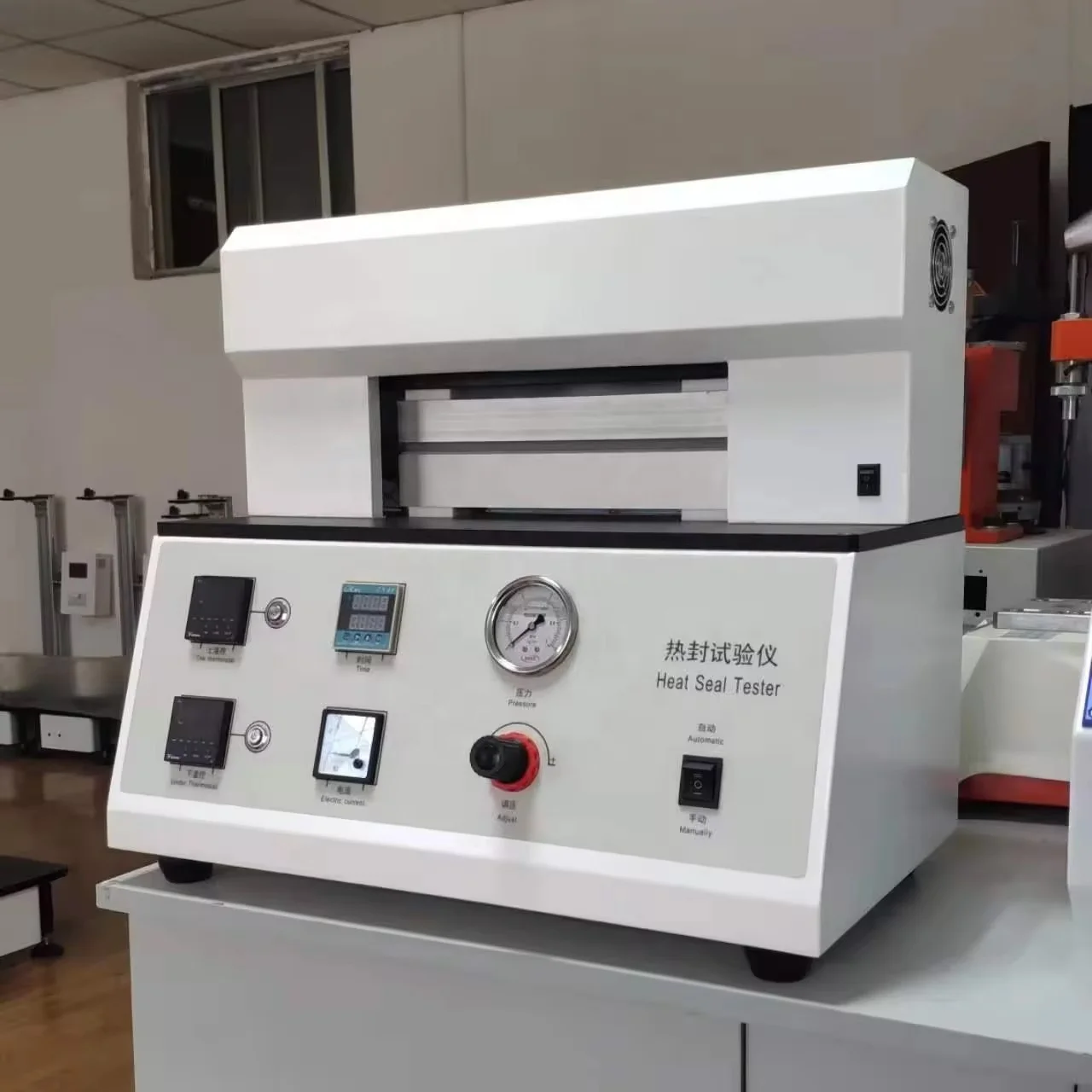 

ASTM F2029 Laboratory Heat Sealer Heat Sealing Testing Machine Heat Seal Tester for Plastic Packaging Film