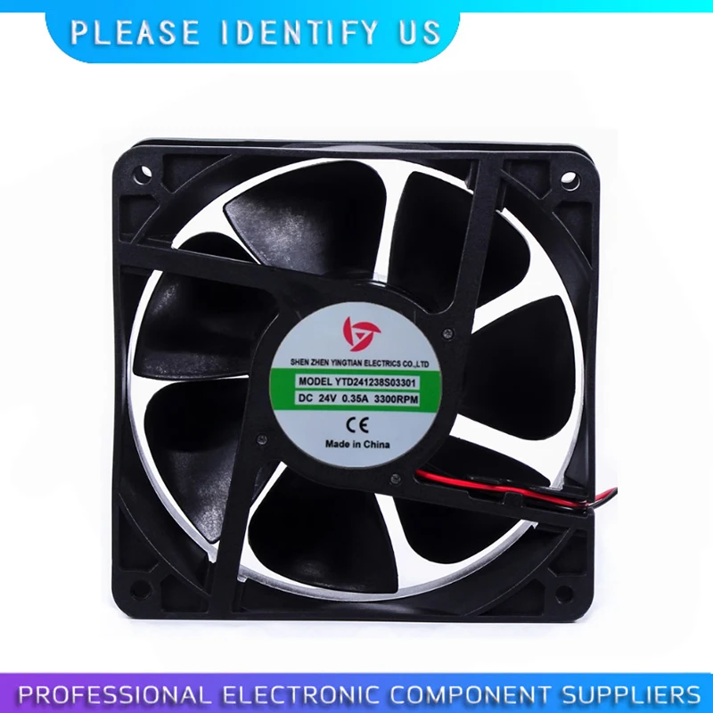 

1pcs YTD241238S 03301 03202 02600 B04101 24V 12CM Welder Fan