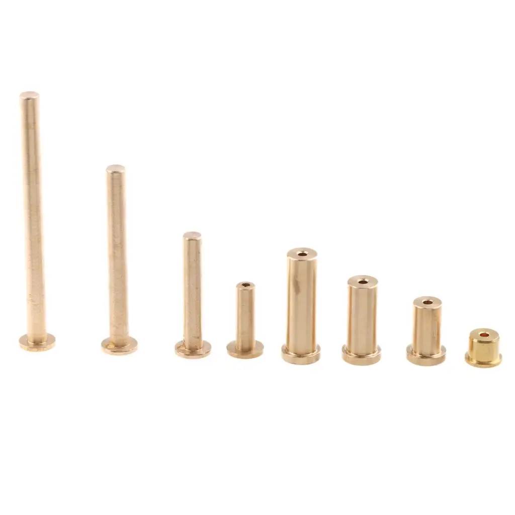 

3x 8pcs Golf Shaft Tip Weight 8Pcs Brass Plug Weights And Iron Shafts
